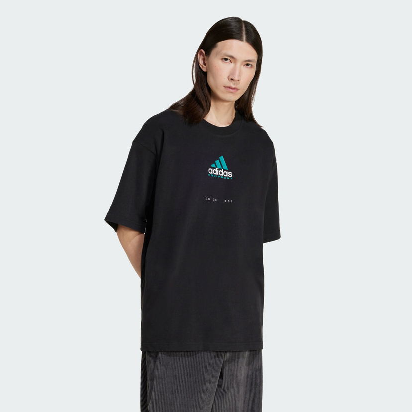 T-paita adidas Performance EQT Graphic Tee Musta | JN4848