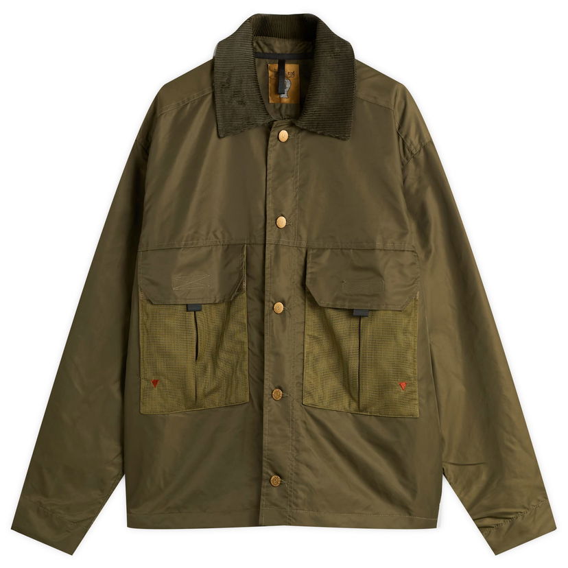 Takki Brain Dead Brain Dead Cropped Chore Jacket, Size Large Vihreä | BDF25O000046-GRN