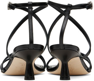 Asusteet Aeyde Aeyde Maeve Leather Heeled Sandals Musta | A11-HS-PRAR55ST156-SS25-800-007, 1