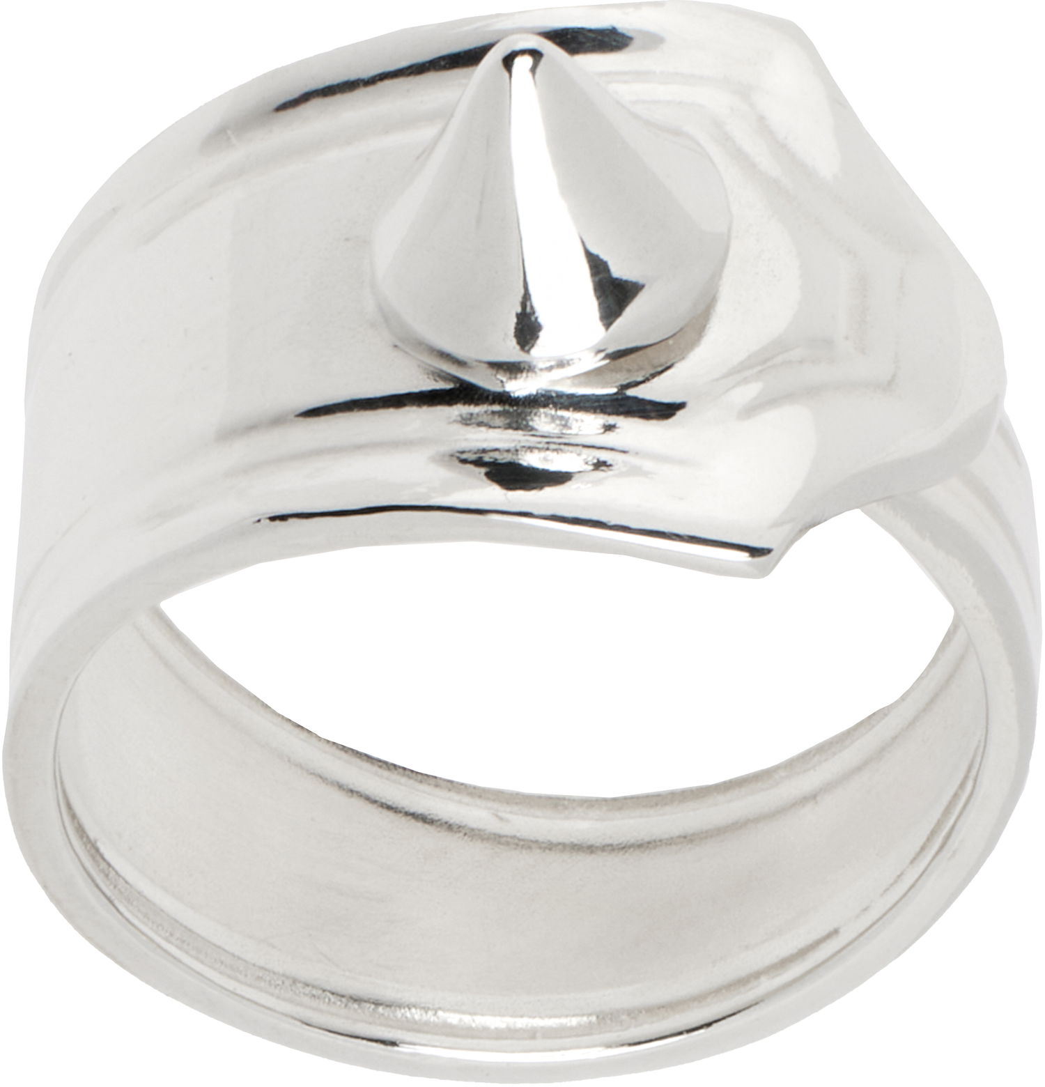 Sormus MARTINE ALI Martine Ali Sumn Silver Spike Ring Metallinen | MASS25043, 0