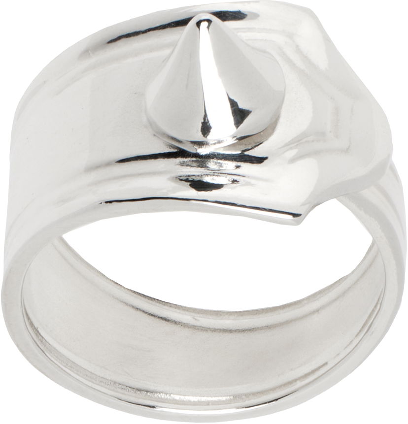 Sormus MARTINE ALI Martine Ali Sumn Silver Spike Ring Metallinen | MASS25043
