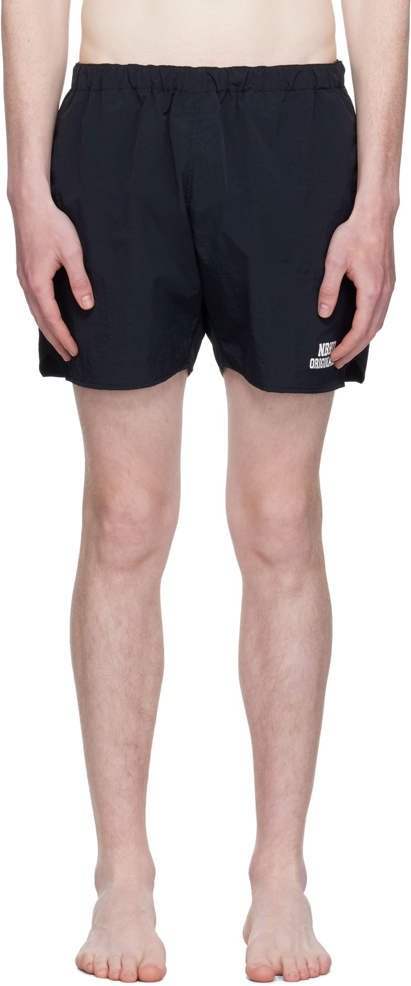Uimapuvut Neighborhood Neighborhood Recycled Nylon Swim Shorts Musta | 251TSNH-PTM01