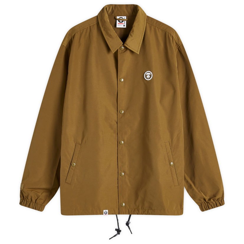 Tuulitakki AAPE by A Bathing Ape AAPE Now Lightweight Coach Jacket Ruskea | AAPLJM7662XXNGRH