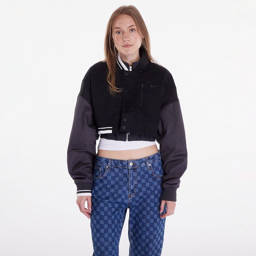 Bomber-takki Nike Sportswear Canvas Destroyer Jacket Musta | FN2314-010