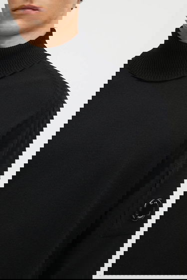Villapaita C.P. Company C.P. Company Turtleneck Sweater Musta | 19CMKN035A005528A, 3
