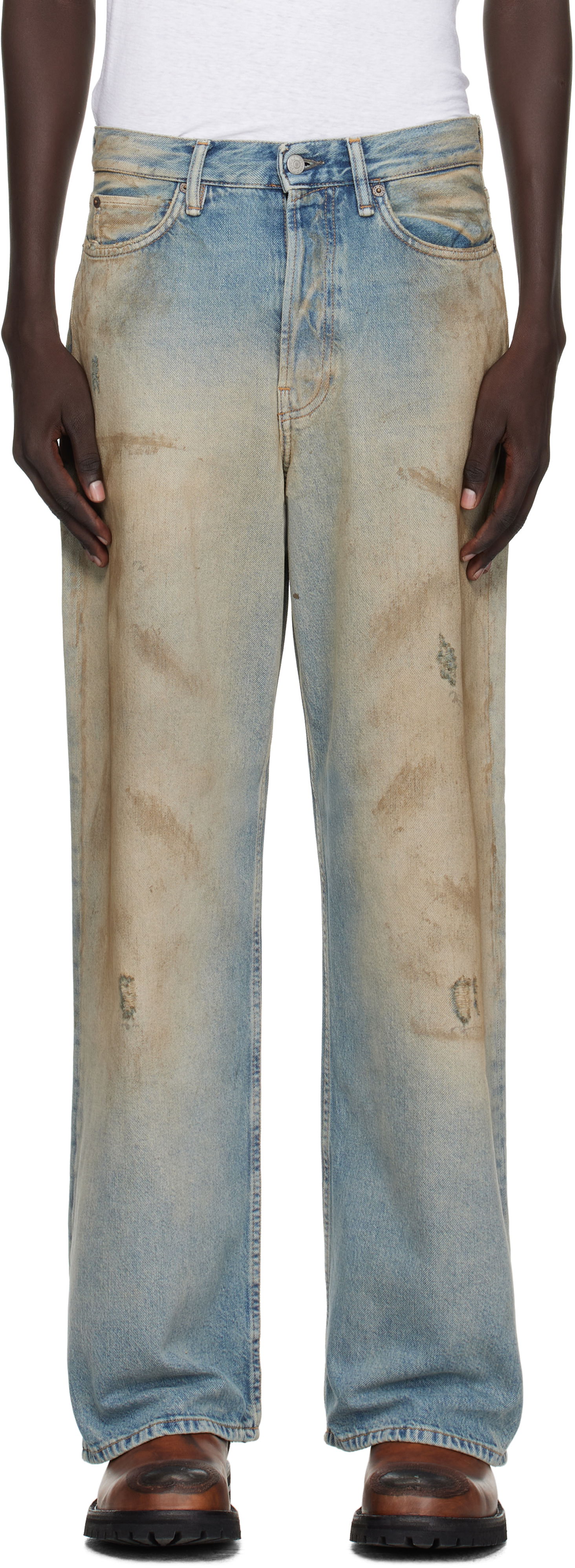 Jeans Acne Studios Acne Studios Loose Fit 1981 Jeans Sininen | C00101-, 0