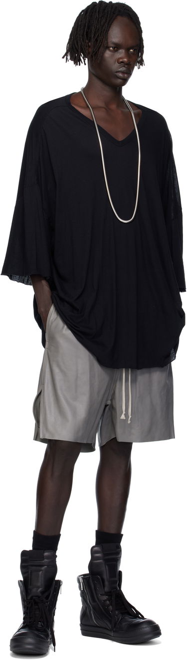 T-paita Rick Owens Rick Owens Concordians V Tommy T-Shirt Musta | RU02E1279 UC, 3