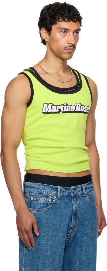 Tankkitoppi Martine Rose Martine Rose Folded Tank Top Keltainen | 657JS03404, 1