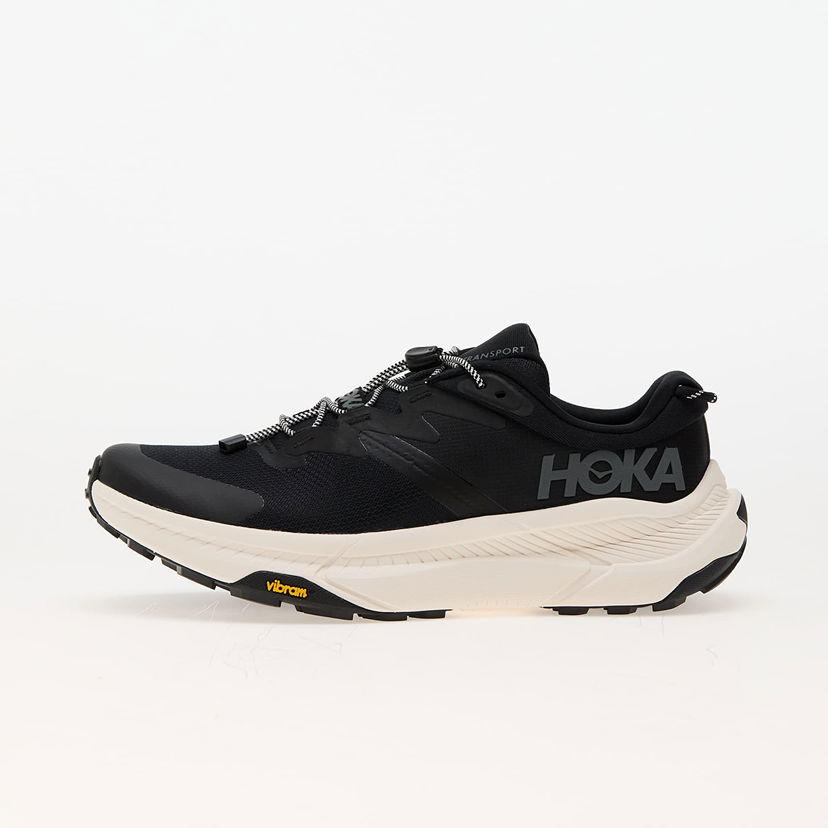 Juoksu Hoka One One Transport Black/ Alabaster Musta | 1123153-BKLB