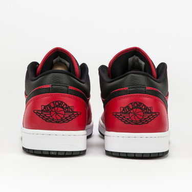 Tennarit ja kengät Jordan Air Jordan 1 Low "Reverse Bred" Punainen | 553558-605, 3