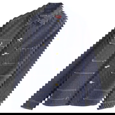 Takki KENZO Ticking Stripe Relaxed Chore Musta | FE65DV1126F1-DM, 0