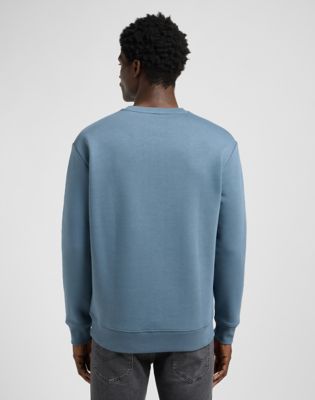 Huppari Lee Regular Core Crewneck Sweatshirt Sininen | 112371866, 0