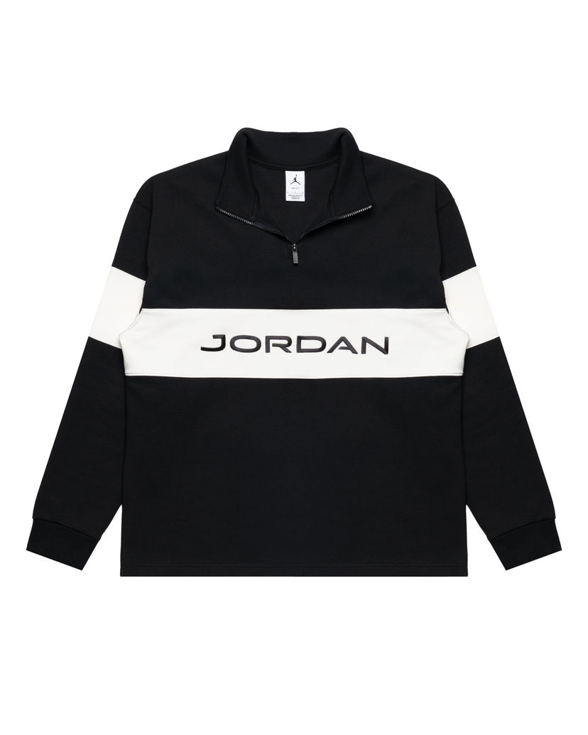 Huppari Jordan Golf Half Zip Dry-FIT Striped Pullover Musta | HF9919-010
