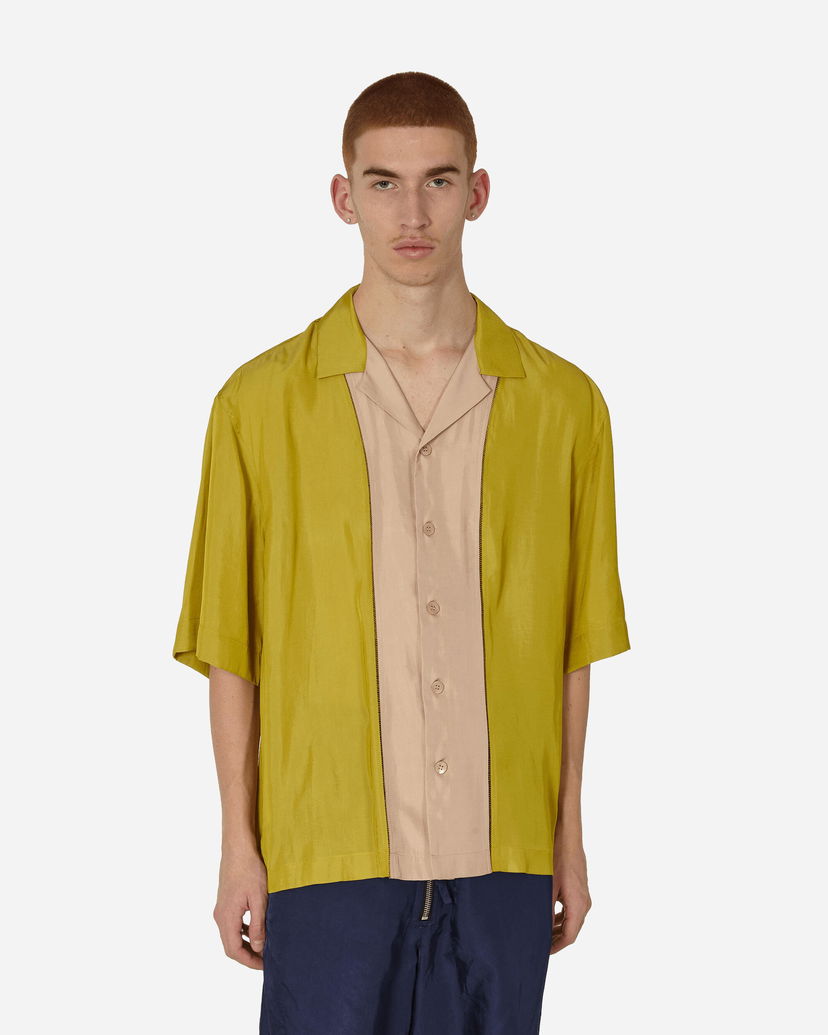 Paita Dries Van Noten Panelled Shirt Oranssi | 241-020720-8355 203