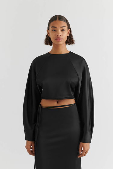 Poolopaita AXEL ARIGATO Demi Open Back Top Musta | A2118001, 2