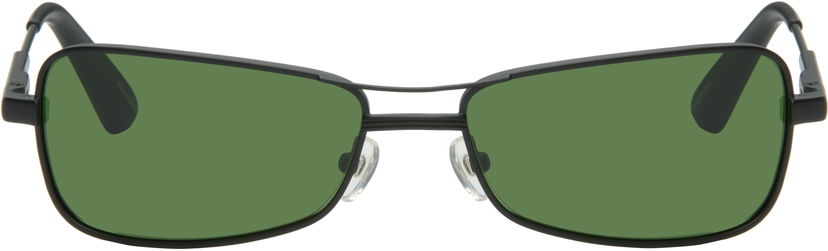 Aurinkolasit Jacquemus Jacquemus 'The Stazione' Sunglasses Musta | JAC118C3SUN