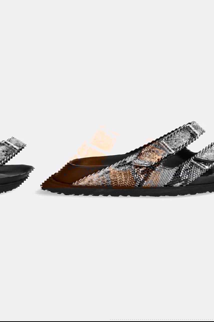 Tennarit ja kengät Birkenstock Birkenstock 1774 Arizona EXQ LE Double Buckle Slides Ruskea | 1030003, 1