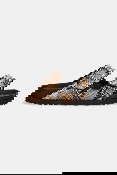 Tennarit ja kengät Birkenstock Birkenstock 1774 Arizona EXQ LE Double Buckle Slides Ruskea | 1030003, 1