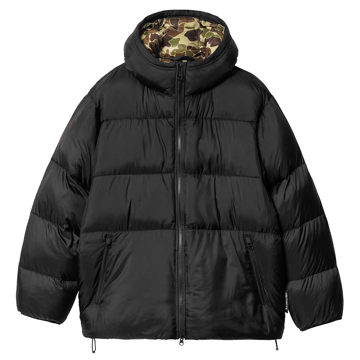 Puffer takki Carhartt WIP Toronto With Hood Musta | I033920-2F4XX, 0