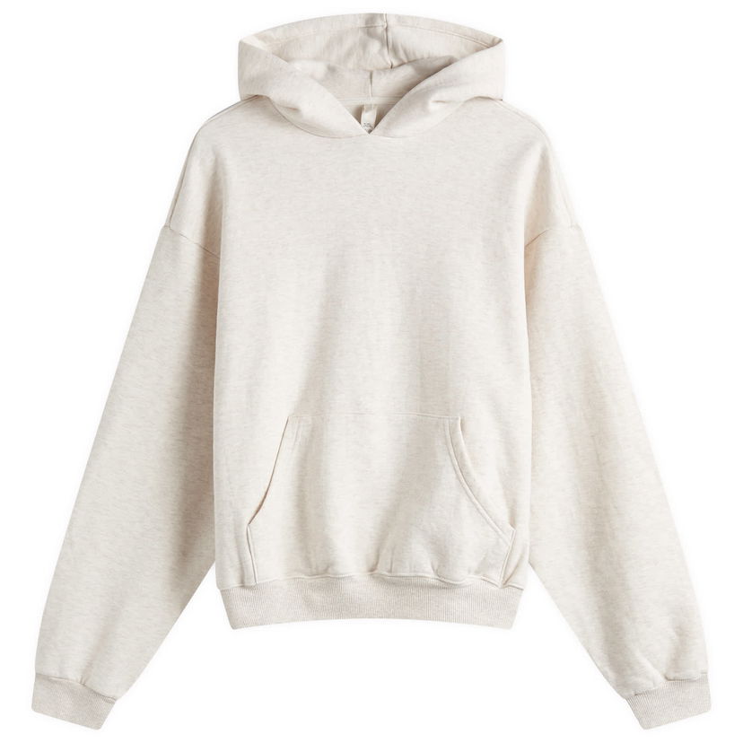 Huppari SKIMS Fleece Pullover Hoodie Beige | TP-PLO-4475-OATHEATHER