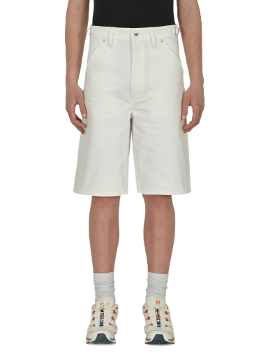 Shortsit Jil Sander Denim Shorts Valkoinen | JPUU663168-MU246300 102
