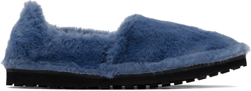 Vaatteet Marni Marni Faux-Fur Loafers Sininen | MOMR006402 P8211