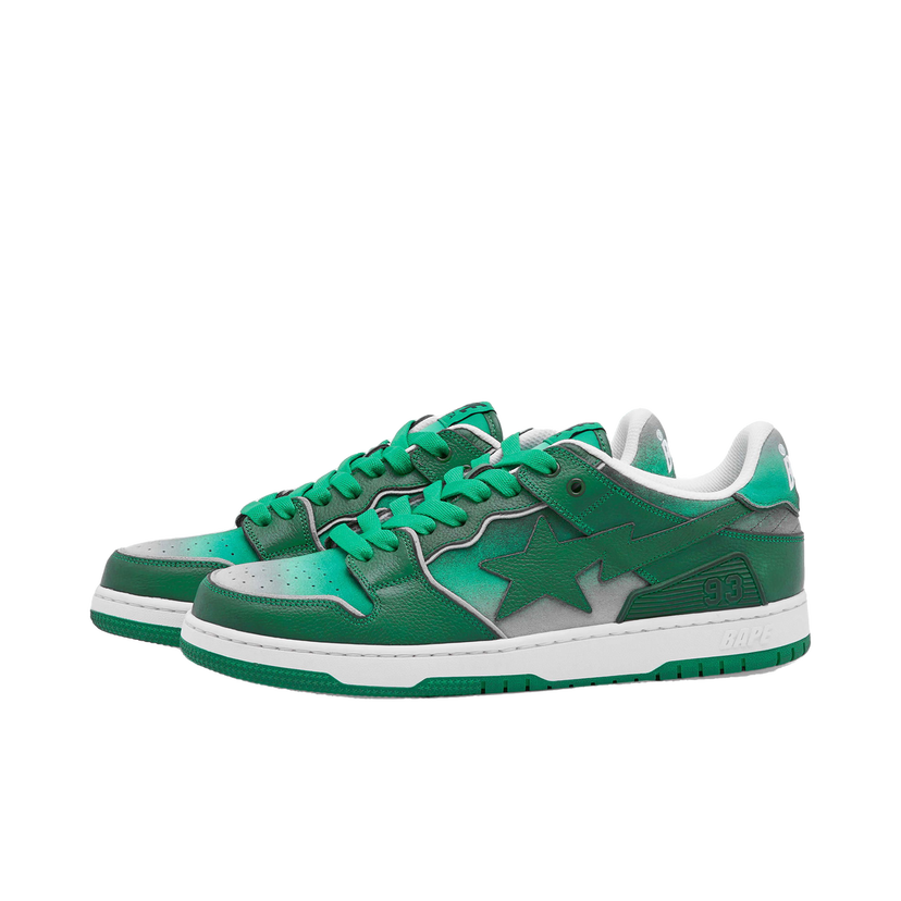Tennarit ja kengät BAPE A Bathing Ape Men's Bape Sk8 Sta #4 Sneaker Green Vihreä | 001FWJ801058I-GRN
