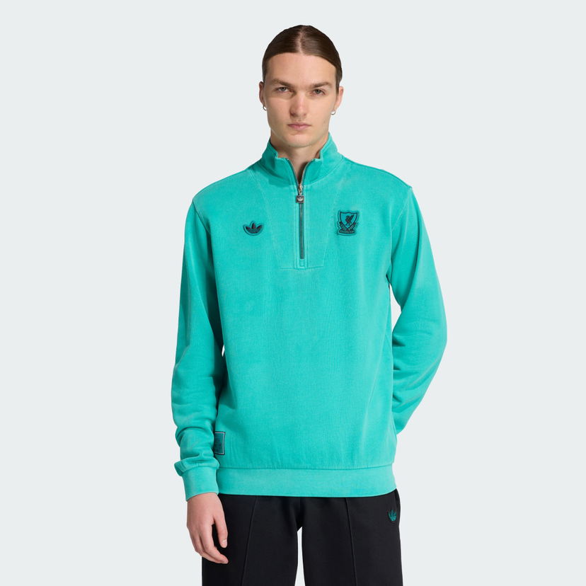 Huppari adidas Performance Top Liverpool FC Terrace Icons Turkoosi | JX0668