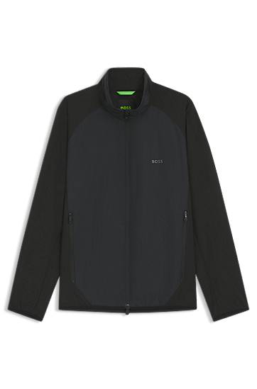 Tuulitakki BOSS Super-Stretch Water-Repellent Jacket Musta | 50533773