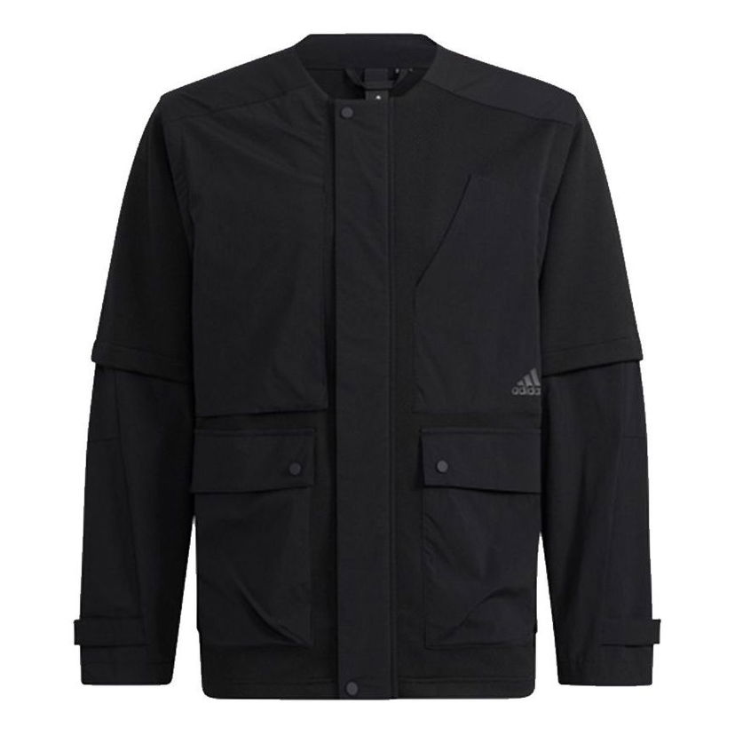 Bomber-takki adidas Originals Mimo Mix Jacket Musta | H40219