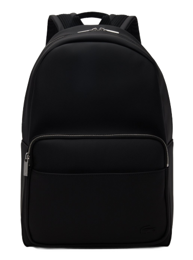 Reppu Lacoste Petit Piqué Backpack Musta | NH4430HC_000