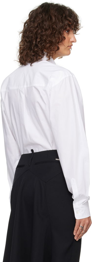 Paita Coperni Poplin Shirt Bodysuit Valkoinen | COPCH45F2010, 2