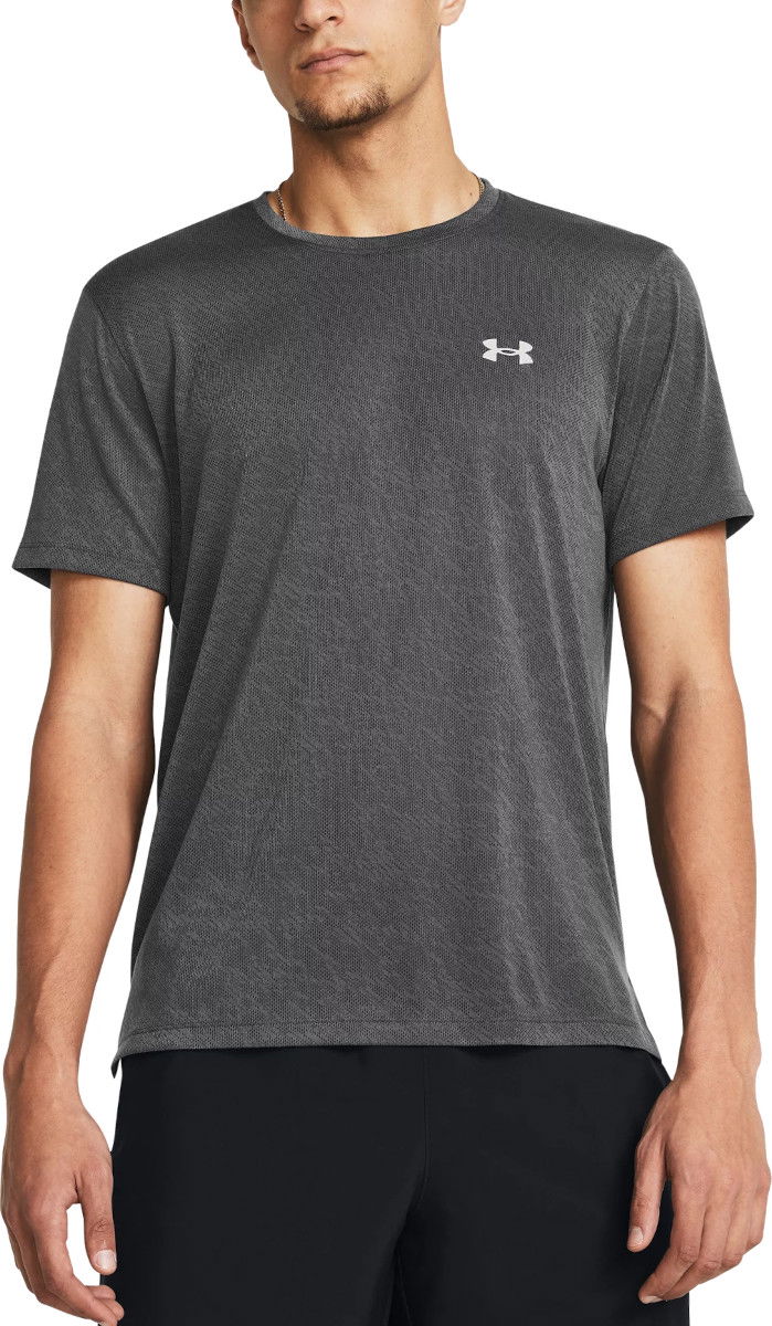 T-paita Under Armour UA LAUNCH CAMO SHORTSLEEVE Harmaa | 1386681-025