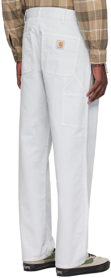 Housut Carhartt WIP Work In Progress Single Knee Trousers Valkoinen | I031499, 2