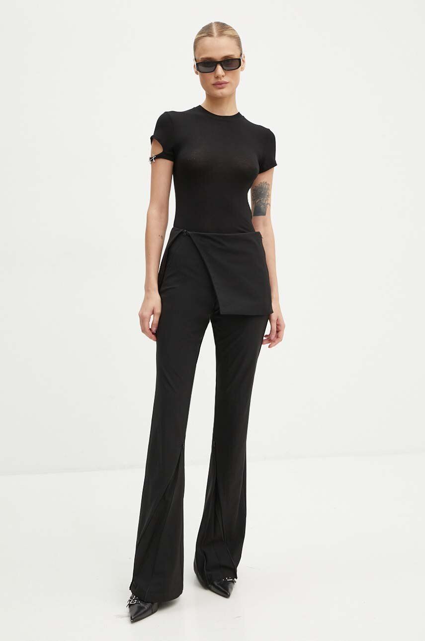 Housut HELIOT EMIL High Waist Flare Trousers Musta | PREAW24.W.10.175.BLK01, 1