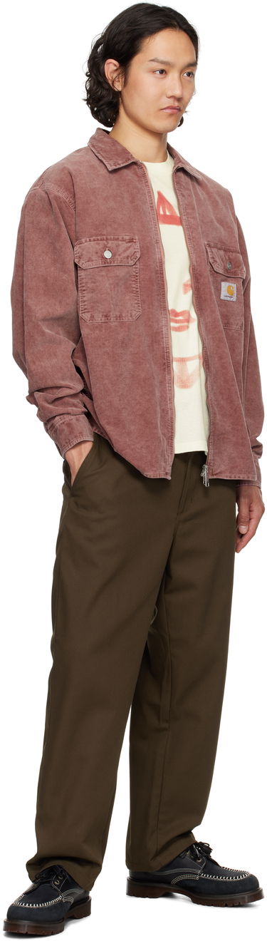 Paita Carhartt WIP Carhartt WIP Reynold Corduroy Overshirt Vaaleanpunainen | I034878, 3