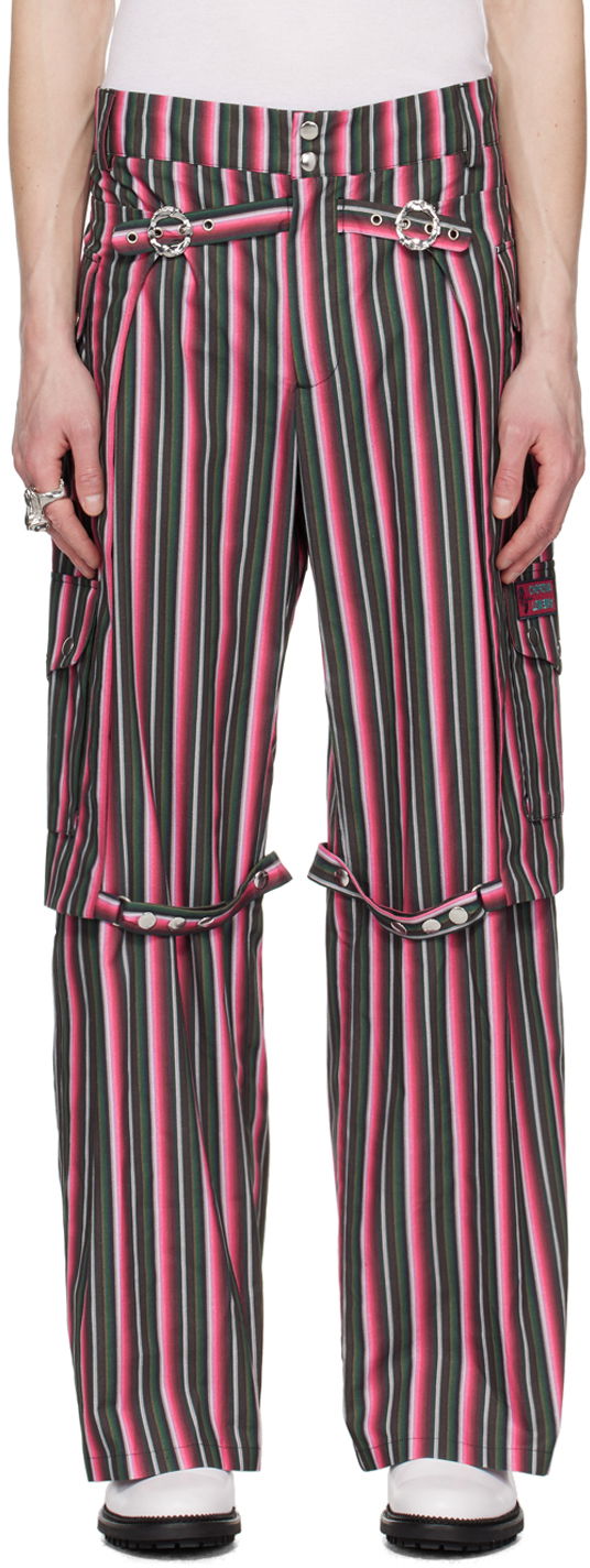 Cargo housut Chopova Lowena Chopova Lowena Striped Moscha Cargo Pants Monivärinen | 5131M