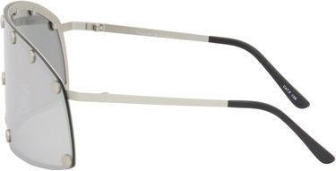 Aurinkolasit Rick Owens Rick Owens Hollywood Shielding Sunglasses Metallinen | RG0000001 GSILV, 2