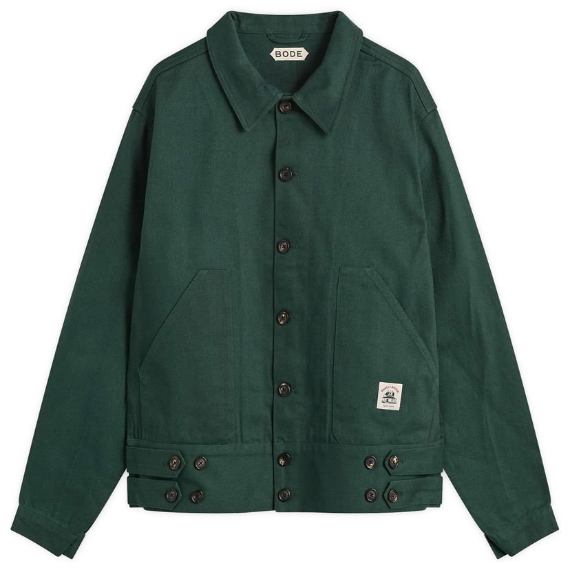 Takki Bode Knolly Brook Side Tab Jacket Vihreä | MRF25JA011