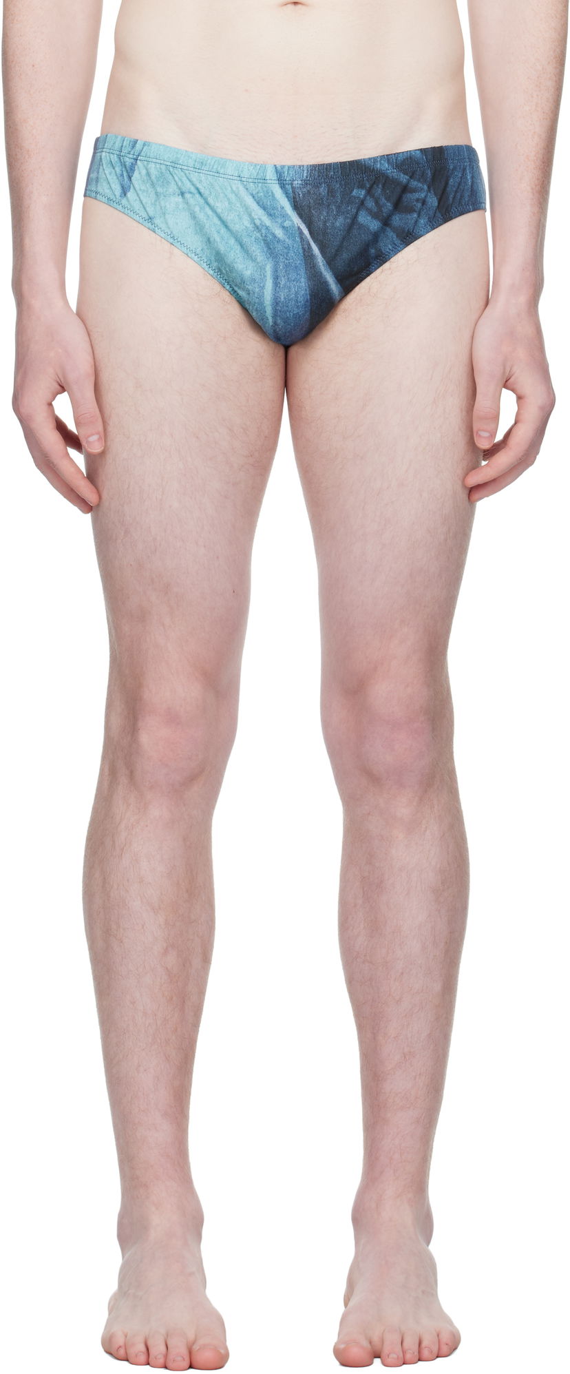 Uimapuvut Jean Paul Gaultier Jean Paul Gaultier Printed Swim Briefs Sininen | 25/03-M-SW064-J010P-5557