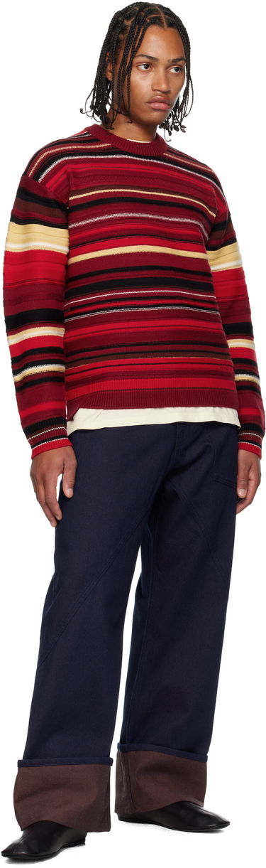 Villapaita JW Anderson JW Anderson Multi Stripe Sweater Monivärinen | KW1432-YN0008, 3
