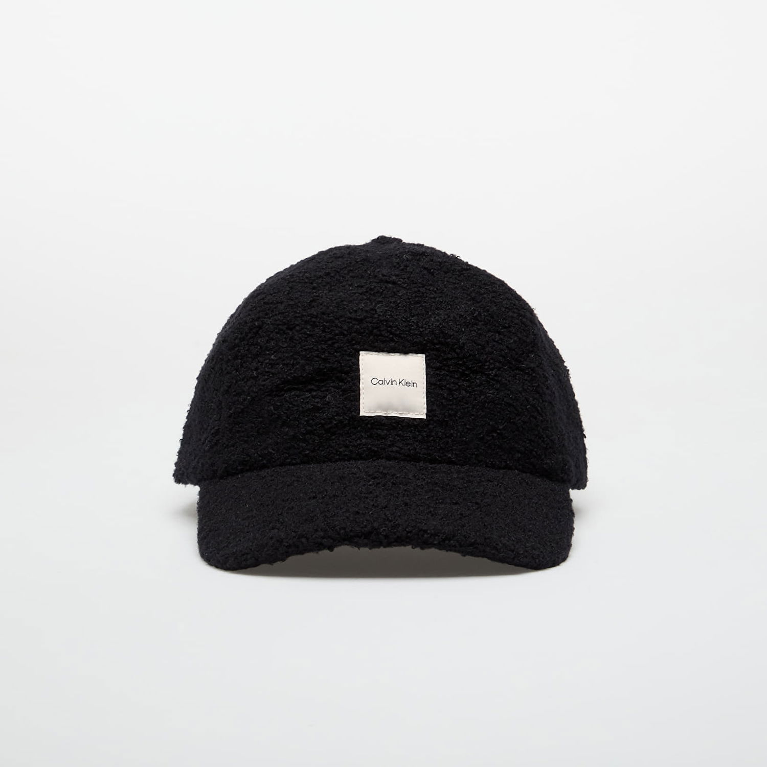 Korkki CALVIN KLEIN Boucle Patch Cap Musta | LV04F5026G UB1, 0