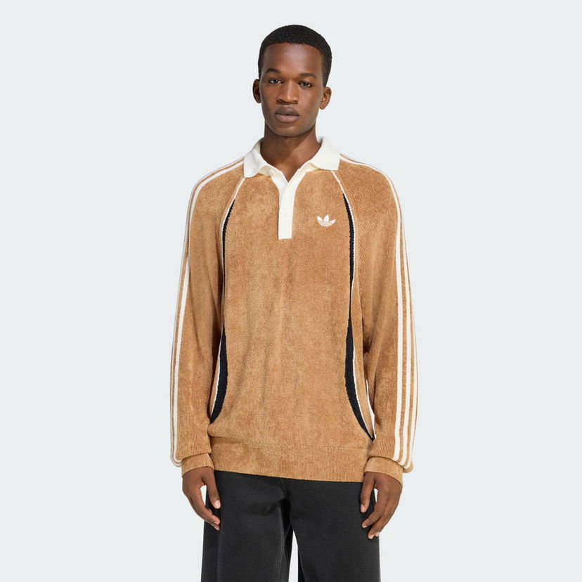 Poolopaita adidas Performance Teamgeist Retro Remix Polo Shirt Ruskea | KS5444