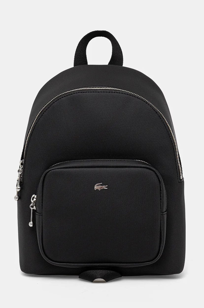 Reppu Lacoste Lacoste Small Smooth Backpack Musta | NF4759DZ