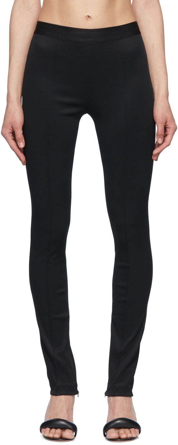 Leggingsit Helmut Lang Helmut Lang Viscose Leggings Musta | J06HW202