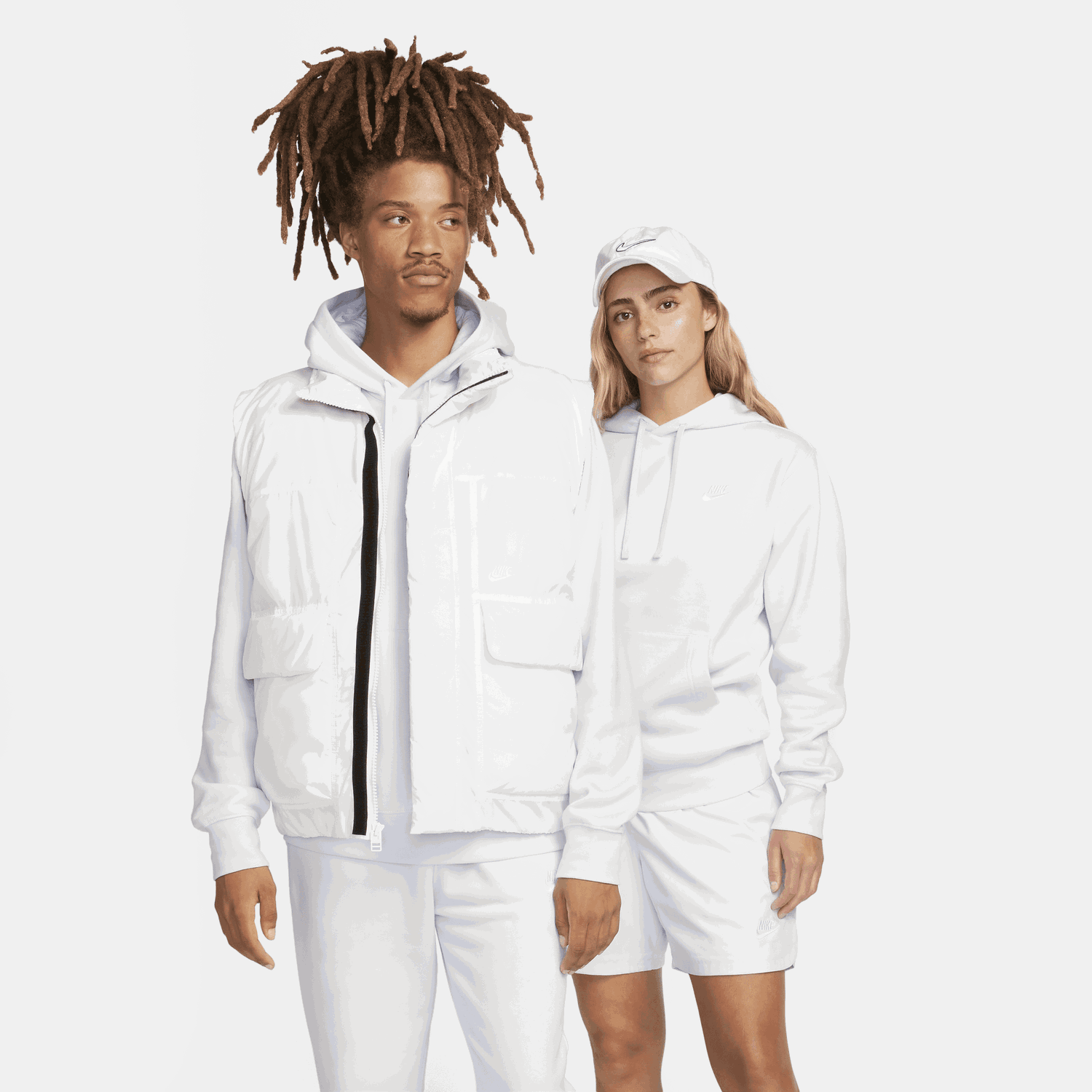 Huppari Nike Sportswear Club Fleece Harmaa | BV2654-085, 0