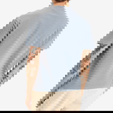 T-paita A.P.C. Men's Davy Anchor Print T-Shirt, Size Small Sininen | COHBS-H26518-IAC, 3