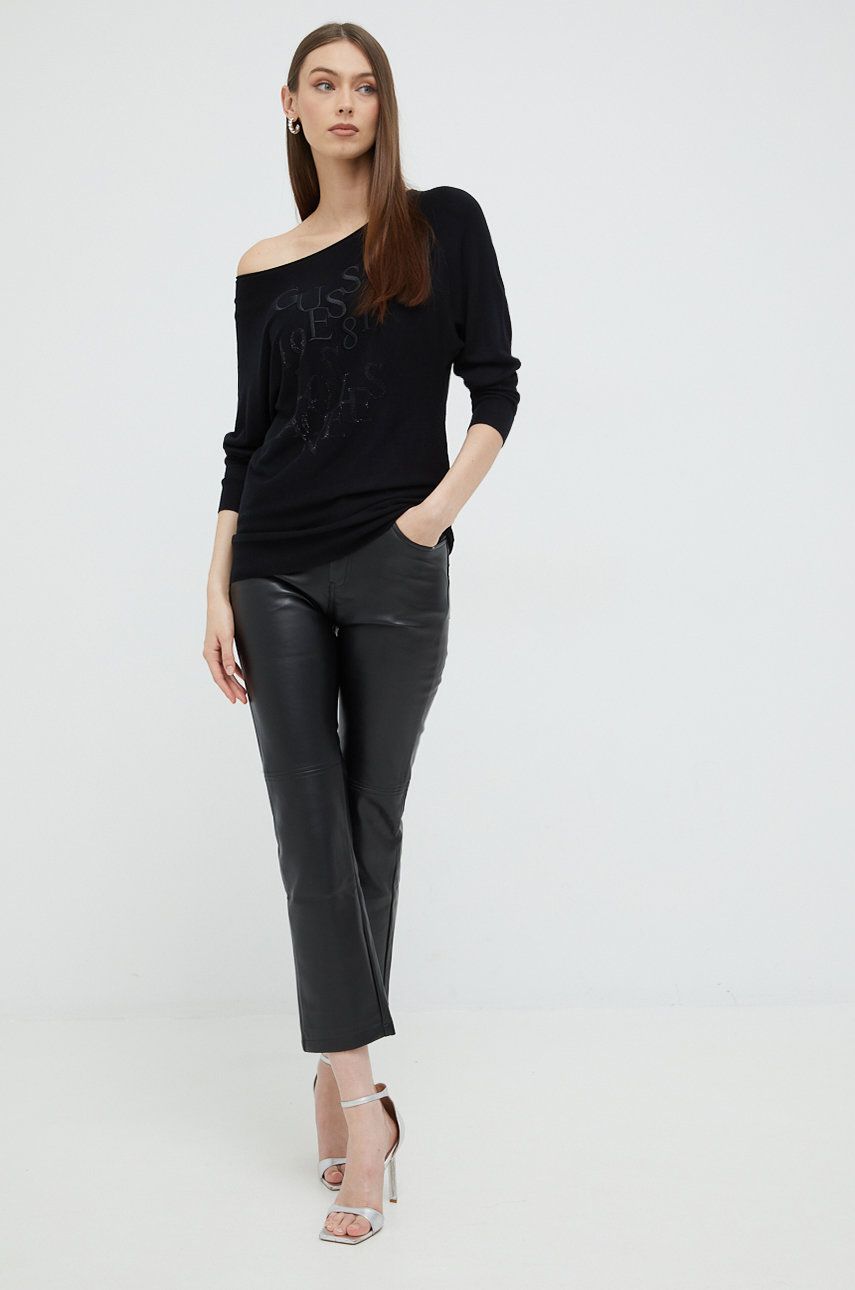 Villapaita GUESS Sweater Musta | W2YR27.Z2NQ0, 0