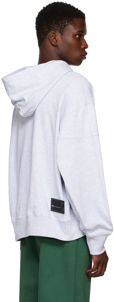 Huppari We11done We11done Raw Edge Hoodie Harmaa | WD-TH3-22-867-U-GY, 2