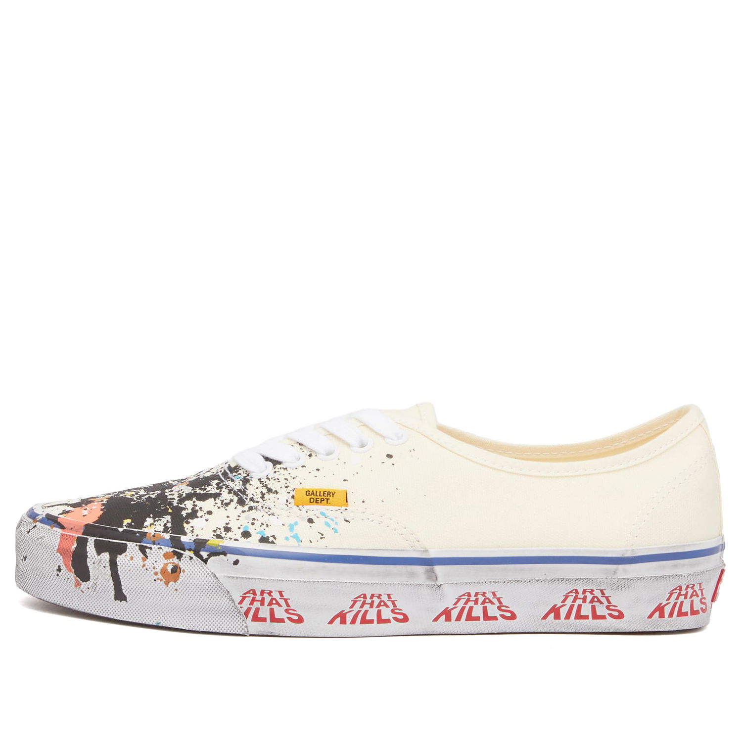 Tennarit ja kengät Vans x Gallery Dept. OTW Authentic Reissue 44 UK 11 Valkoinen | VN000SJKEM2, 0